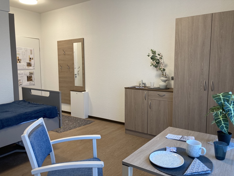 Musterzimmer - Nordik-Care Seniorenresidenz Northeim